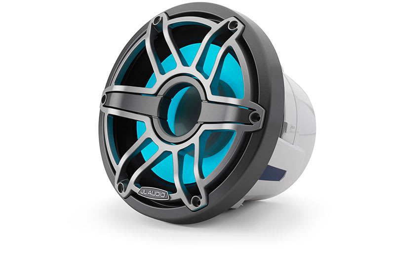 JL Audio 010-03449-00 marine subwoofers for deep boat bass and waterproof audio upgrades, waterproof marine audio upgrade available across the USA