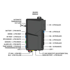 Compustar FT-DC3-HC Universal Remote Start and Alarm Control Module