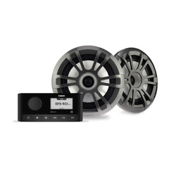 Fusion 010-02405-61 marine stereo and speaker kits for complete boat audio upgrades, waterproof marine audio upgrade available across the USA