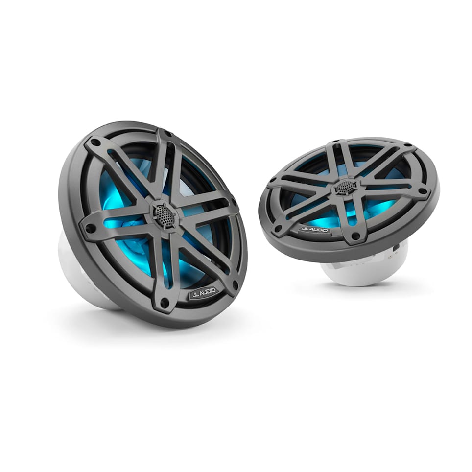 JL Audio M3-770X-S-Gm-i marine speakers for boats, pontoons, yachts and marine sound systems, waterproof marine audio upgrade available across the USA