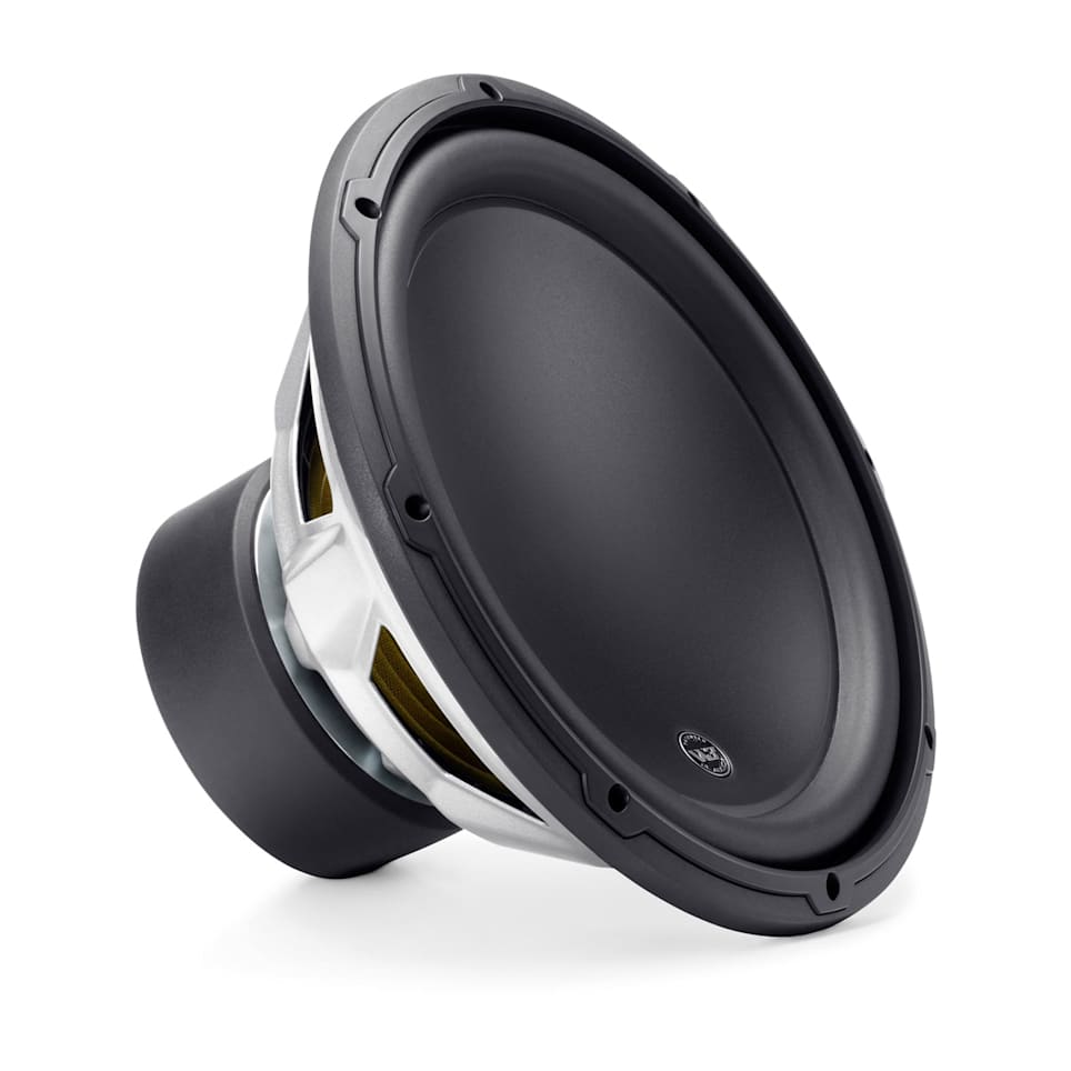 JL Audio 12W3v3-4 raw car subwoofer driver for custom bass installation at Houston Car Stereo