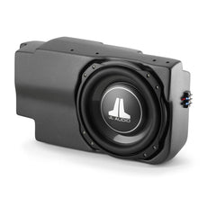 JL Audio Stealthbox custom-fit enclosed subwoofer for Polaris RZR 4 900, 900XC, XP 1000 and XP4 1000 at Houston Car Stereo
