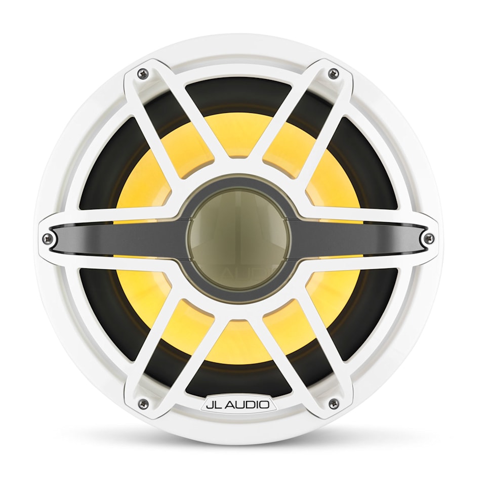 JL Audio M7-12IB-S-GwGw-i-4 marine subwoofers for deep boat bass and waterproof audio upgrades, waterproof marine audio upgrade available across the USA