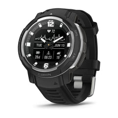 Garmin Instinct Crossover - Standard Edition Black North America rugged outdoor GPS smartwatch at Houston Car Stereo