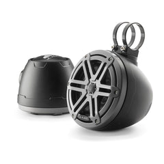 JL Audio M3-650VEX-Mb-S-Gm wake tower marine speakers for boats, wakeboard towers and open-water sound, waterproof marine audio upgrade available across the USA