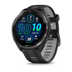 Garmin Forerunner 965 Carbon Gray DLC Titanium Bezel GPS running watch at Houston Car Stereo