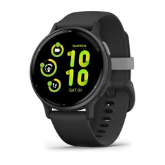Garmin vívoactive 5 Black and Slate fitness GPS smartwatch at Houston Car Stereo