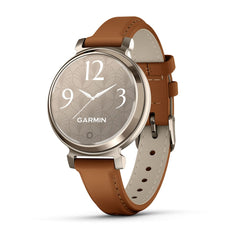 Garmin Lily 2 Classic Cream Gold women's fitness smartwatch at Houston Car Stereo