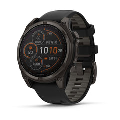 Garmin fēnix 8 - 47 mm Solar Sapphire premium multisport GPS smartwatch at Houston Car Stereo