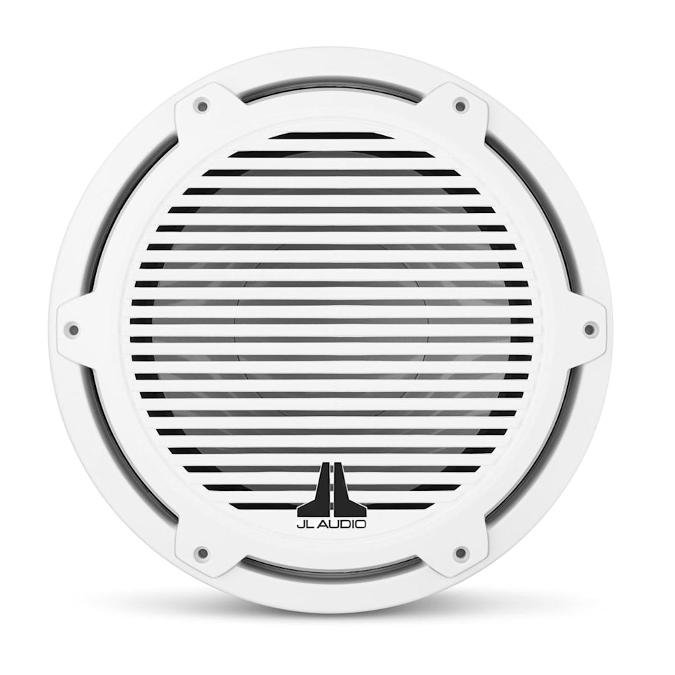 JL Audio M3-10IB-C-Gw-4 marine subwoofers for deep boat bass and waterproof audio upgrades, waterproof marine audio upgrade available across the USA