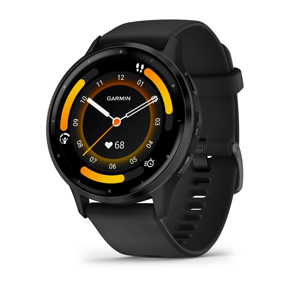 Garmin Venu 3 Slate Stainless Steel Bezel fitness smartwatch at Houston Car Stereo
