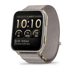 Garmin Venu X1 Soft Gold fitness smartwatch at Houston Car Stereo