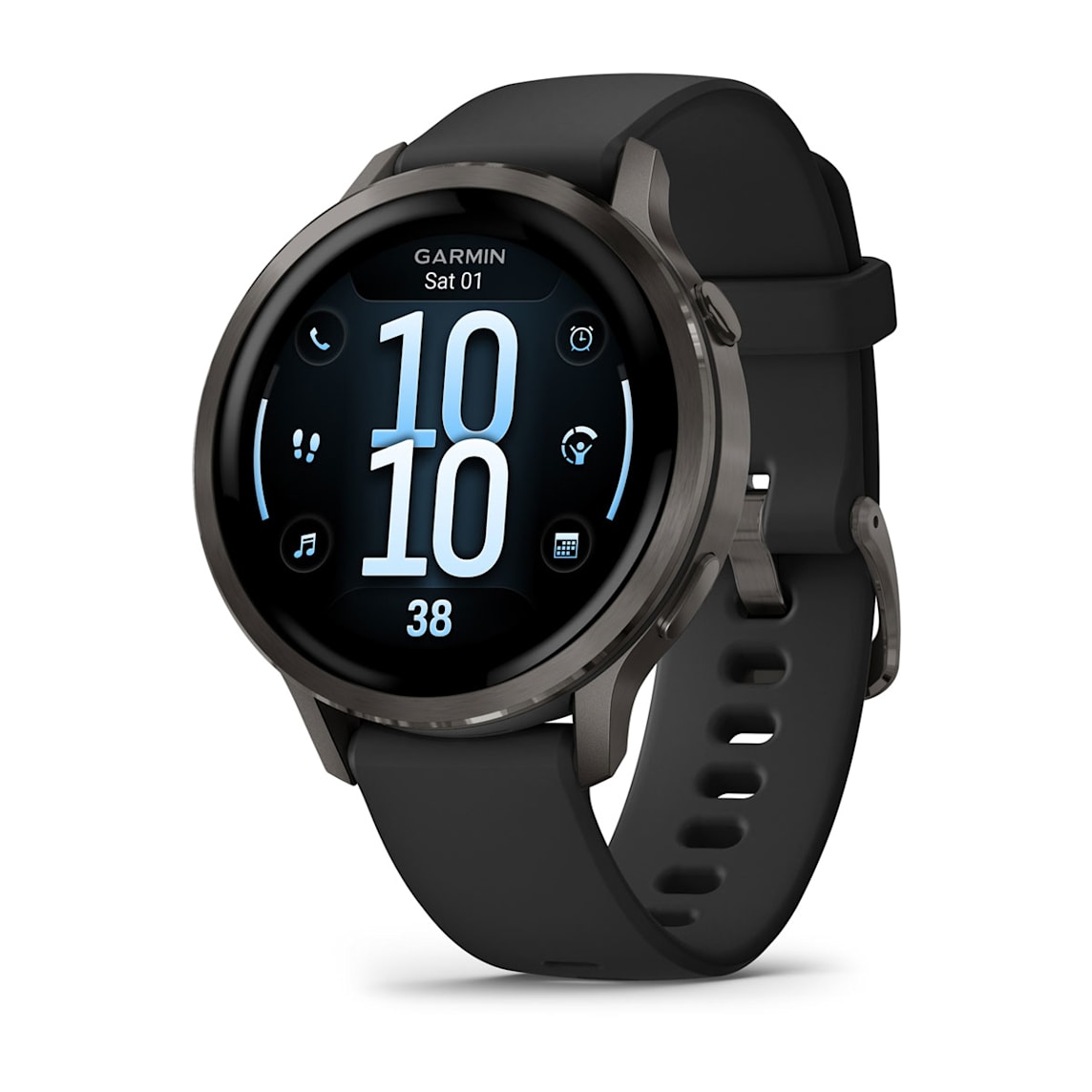 Garmin Venu 4 - 41 mm Slate fitness smartwatch at Houston Car Stereo