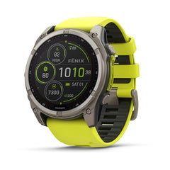 Garmin fēnix 8 - 51 mm Solar Sapphire premium multisport GPS smartwatch at Houston Car Stereo