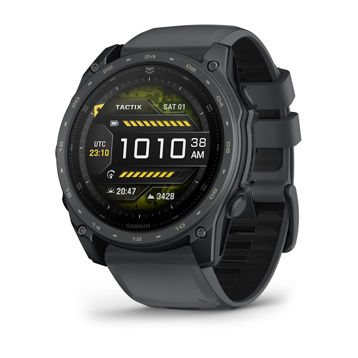 Garmin tactix 8 - 51 mm AMOLED Cerakote tactical GPS smartwatch at Houston Car Stereo