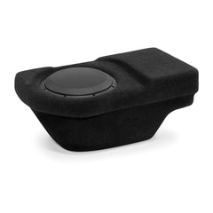 JL Audio Stealthbox custom-fit enclosed subwoofer for Dodge Ram at Houston Car Stereo