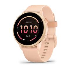 Garmin vívoactive 6 Metallic Pink Dawn fitness GPS smartwatch at Houston Car Stereo