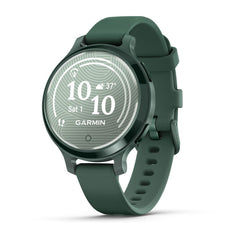 Garmin Lily 2 Active Jasper Green women's fitness smartwatch at Houston Car Stereo