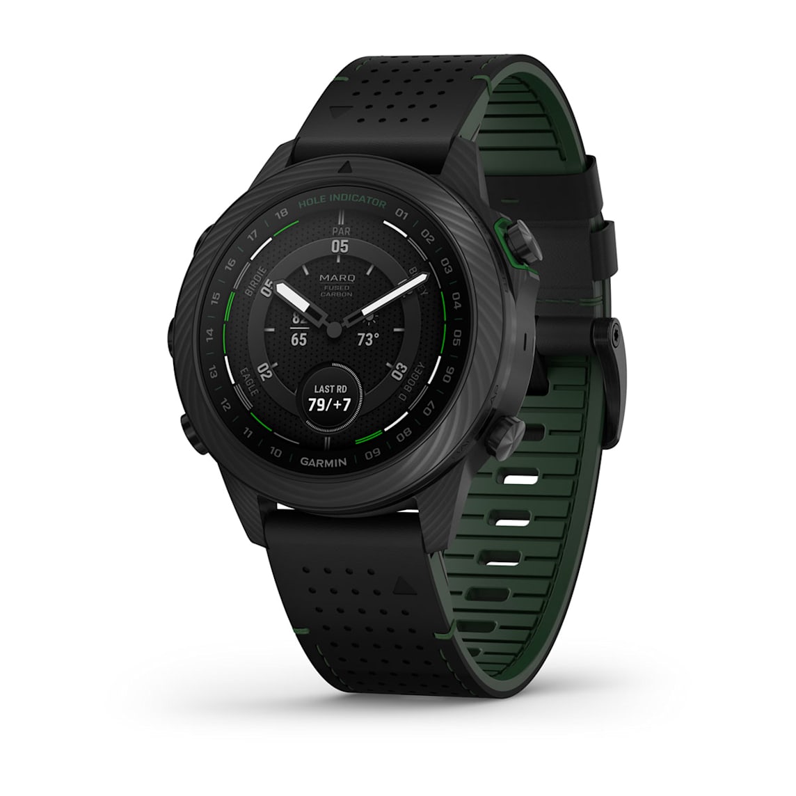 Garmin MARQ Golfer (Gen 2) - Carbon Edition luxury GPS smartwatch at Houston Car Stereo
