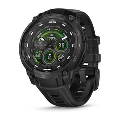 Garmin Instinct Crossover AMOLED - Tactical Edition Black rugged tactical GPS smartwatch at Houston Car Stereo