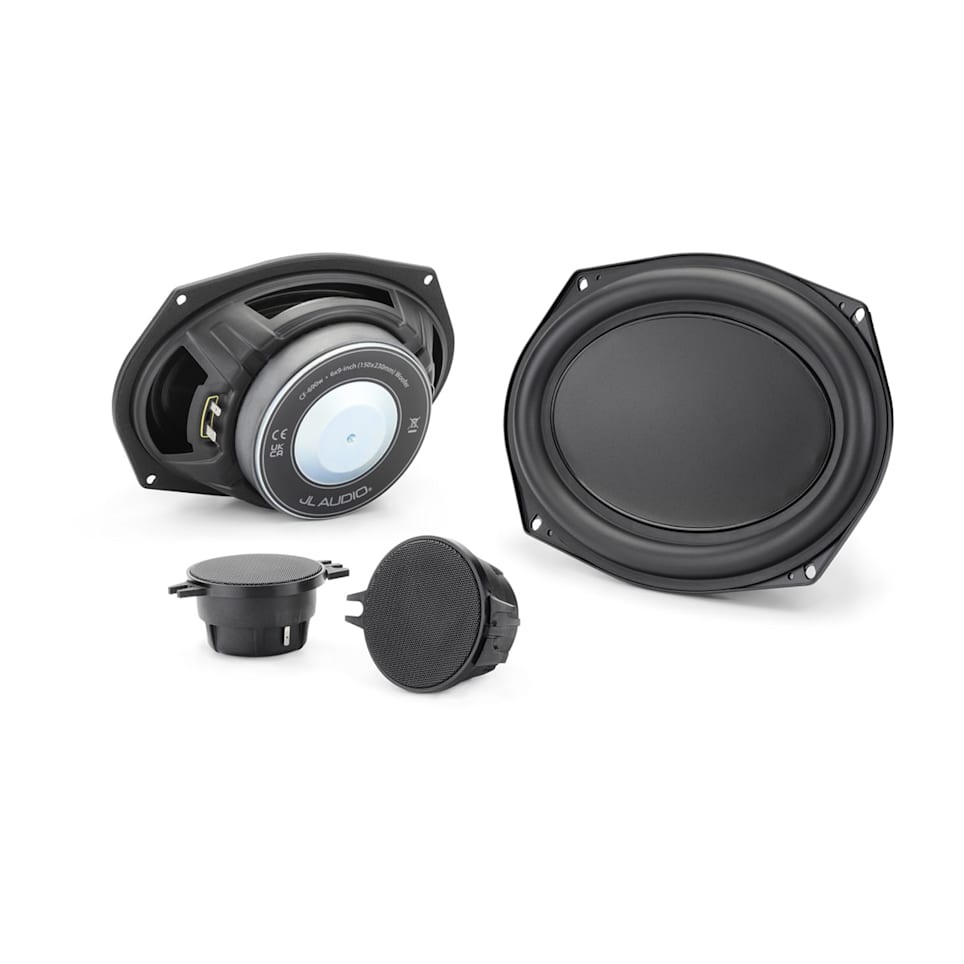 JL Audio CF-690-RTG custom-fit car speakers for factory-style audio upgrade at Houston Car Stereo
