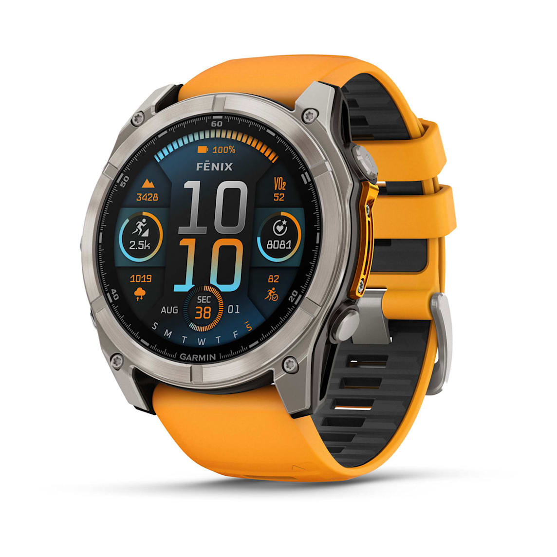 Garmin fēnix 8 - 51 mm AMOLED Sapphire premium multisport GPS smartwatch at Houston Car Stereo
