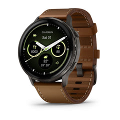 Garmin Venu 4 - 45 mm Slate fitness smartwatch at Houston Car Stereo