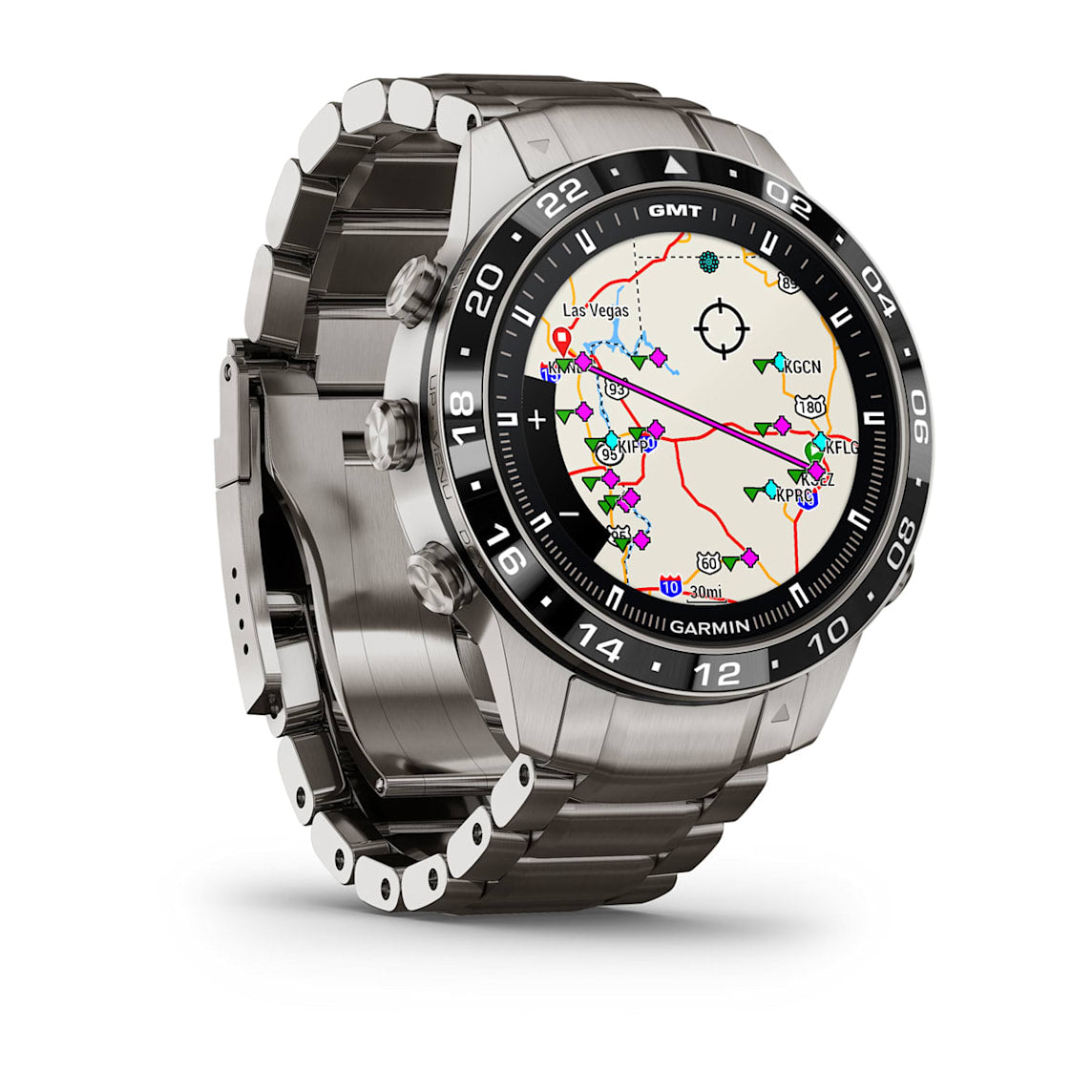 Garmin MARQ Aviator (Gen 2) South America luxury GPS smartwatch at Houston Car Stereo