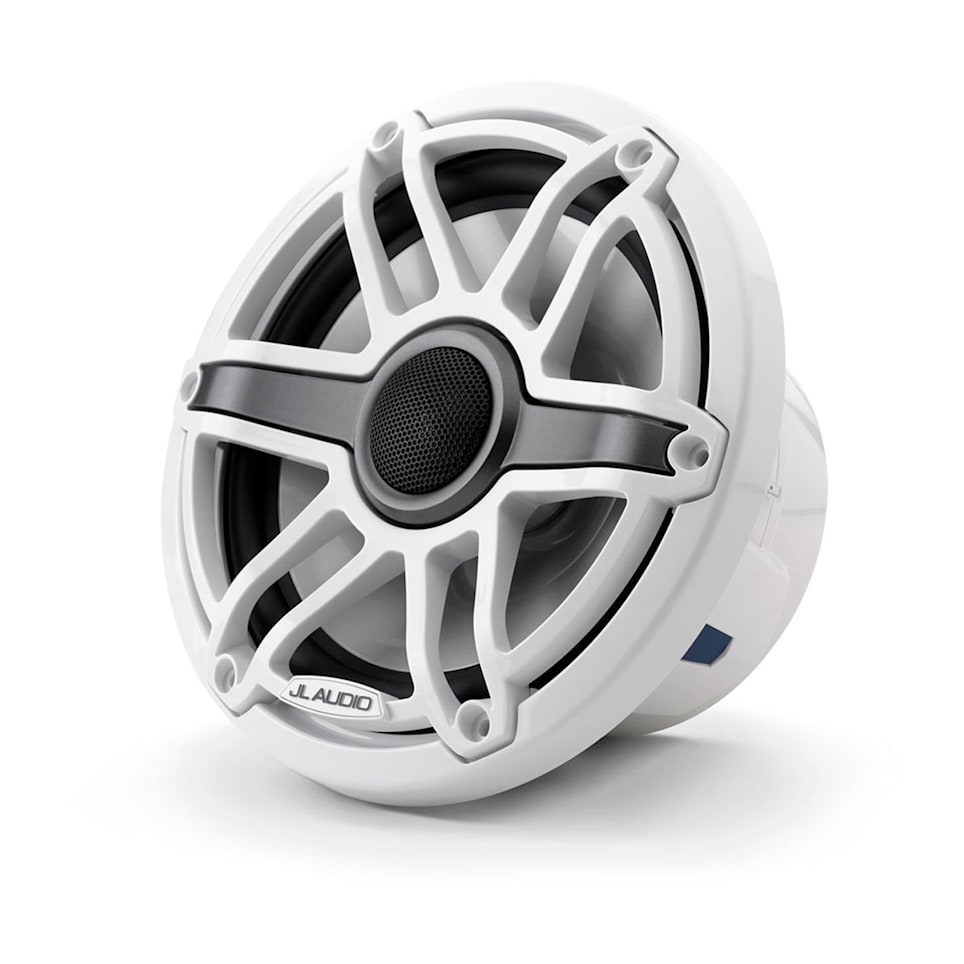 JL Audio M6-770X-S-GwGw marine speakers for boats, pontoons, yachts and marine sound systems, waterproof marine audio upgrade available across the USA