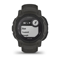 Garmin Instinct 2 Solar Graphite rugged outdoor GPS smartwatch at Houston Car Stereo