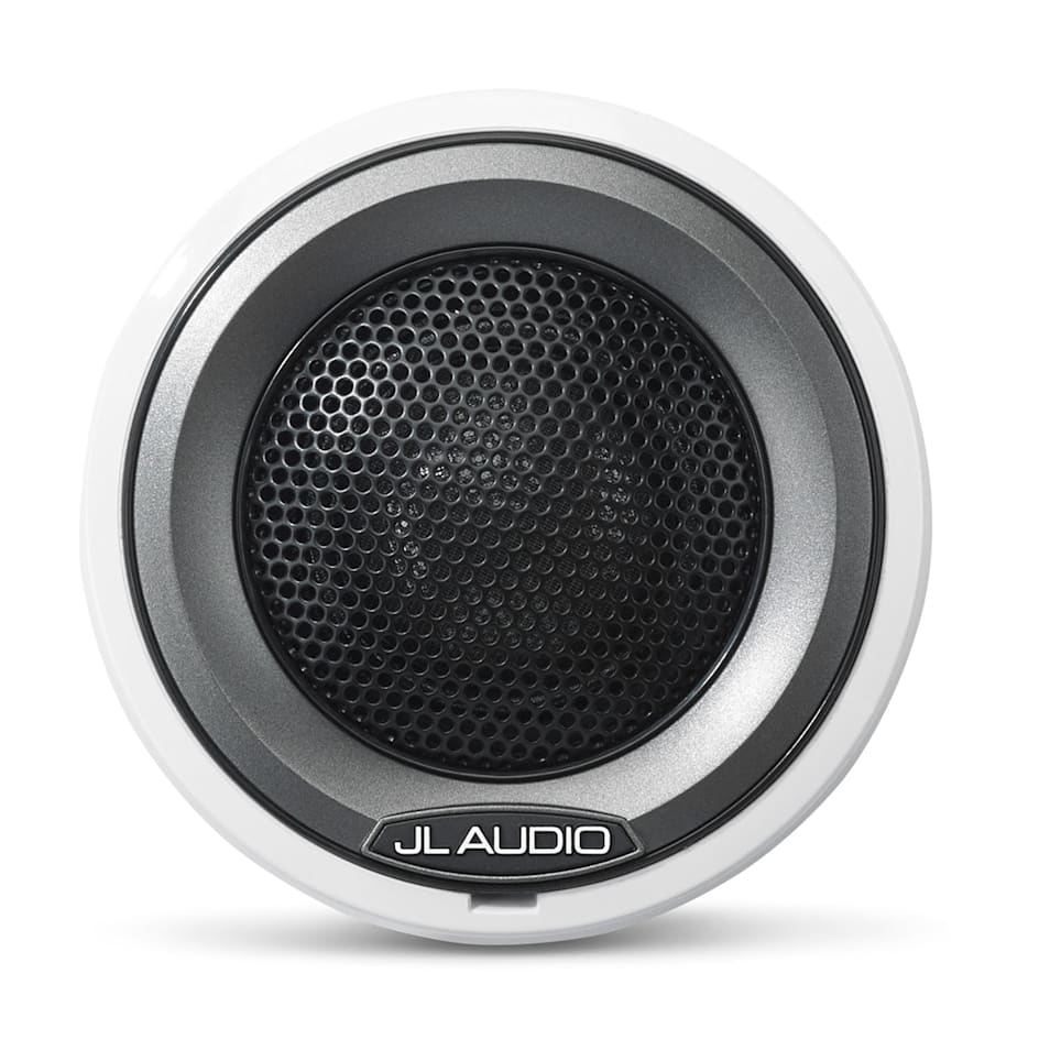 JL Audio M6-100CT-C/S-GwGm marine component tweeters for clear highs, vocals and boat audio detail, waterproof marine audio upgrade available across the USA
