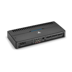 JL Audio RD900/5+ car amplifier for speakers and subwoofer power at Houston Car Stereo