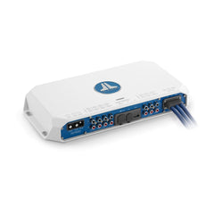 JL Audio MV700/5i marine amplifiers for powerful boat audio systems and clean sound output, waterproof marine audio upgrade available across the USA