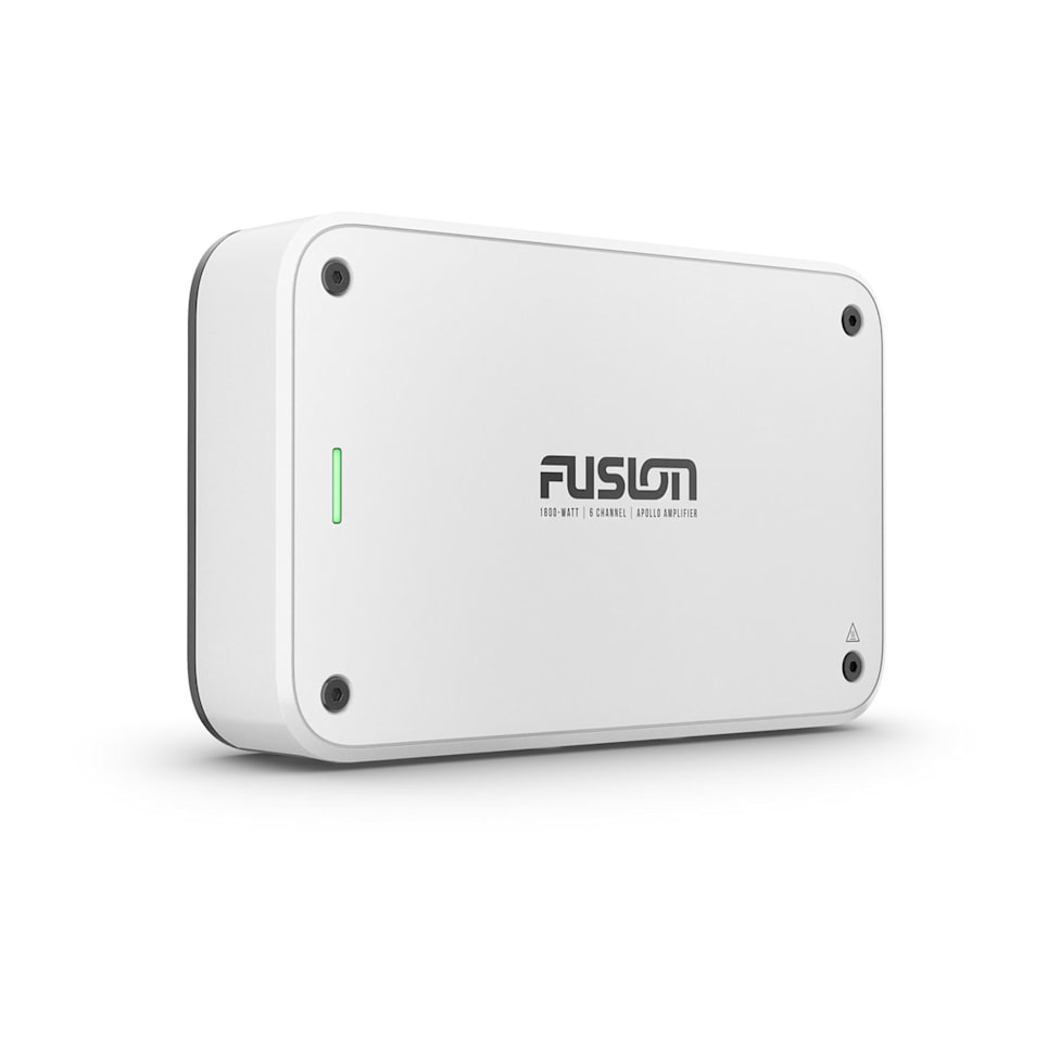 Fusion 150-watt RMS per Channel marine amplifiers for powerful boat audio systems and clean sound output, waterproof marine audio upgrade available across the USA