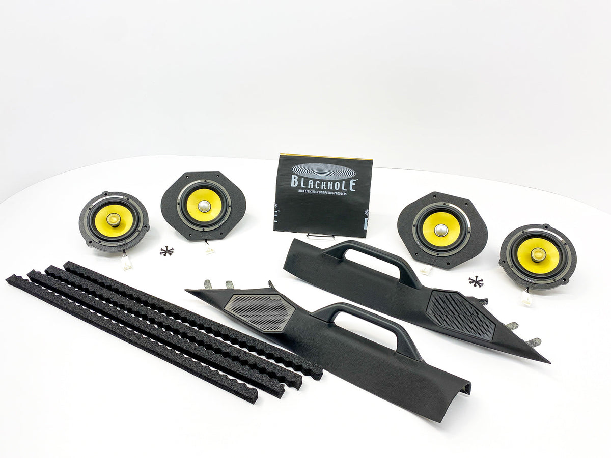 Plug & Play Focal K2 Power EVO 3-Way Speaker Kit Upgrade Package for 2021+ F-150 and 2023+ SuperDuty