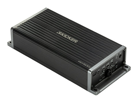 Kicker KEY5001 Key Series 1-channel Mono-Block Subwoofer Compact Smart Amplifier