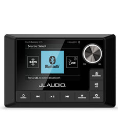 JL Audio MM105-HR marine stereos and source units for boat audio control and Bluetooth sound, waterproof marine audio upgrade available across the USA