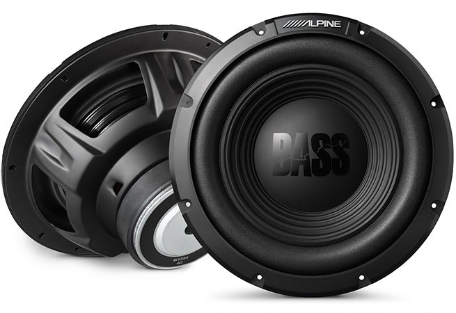 Alpine 12" SINGLE 4 OHM Subwoofer (17MY) (W12S4)