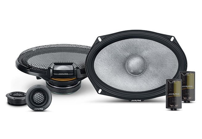 Alpine R2-Series 6 x 9 in Component Speaker (R2-S69C)