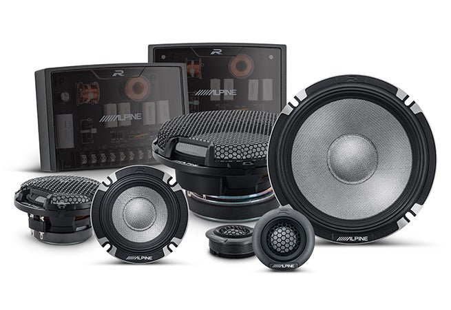 Alpine R2-Series Pro 6-1/2 in 3-way Comp System (R2-S653)