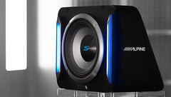 Alpine S-Series, 2nd Gen 12in Sub in Wedge Enclosure (S2-SB12)