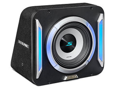 Alpine S-Series, 2nd Gen 8in Sub in Wedge Enclosuresure (S2-SB8)