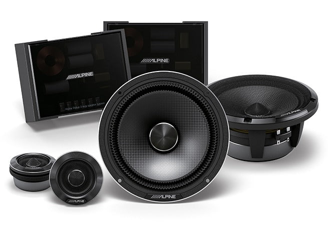 Alpine Status 6.5in 2-way Component Set (HDZ-65C)