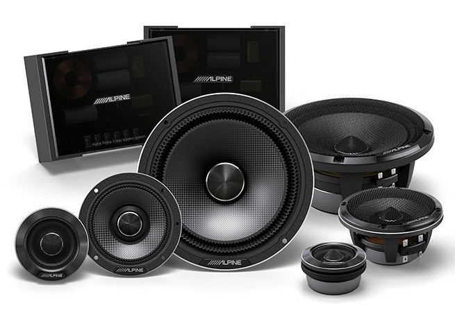 Alpine Status 6.5in 3-way Component Set (HDZ-653)