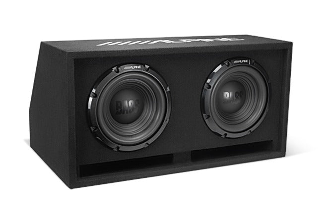 Alpine Vented Wedge Box 10" Dual (W-DB10V)