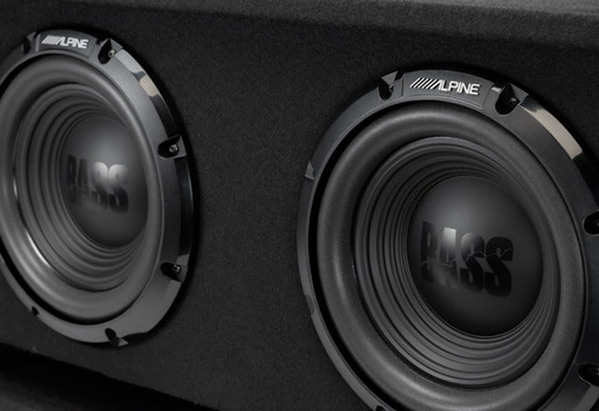 Alpine Vented Wedge Box 12" Dual (W-DB12V)