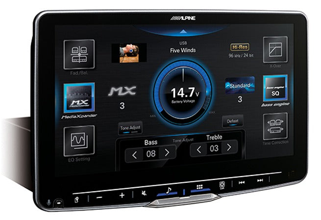 Alpine iLX-F509 9-Inch Halo Universal Display Audio Receiver