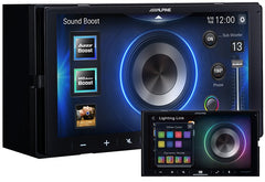 Alpine iLX-W670-M 7-Inch Mech-Less Shallow AV Receiver with Maestro Compatibility