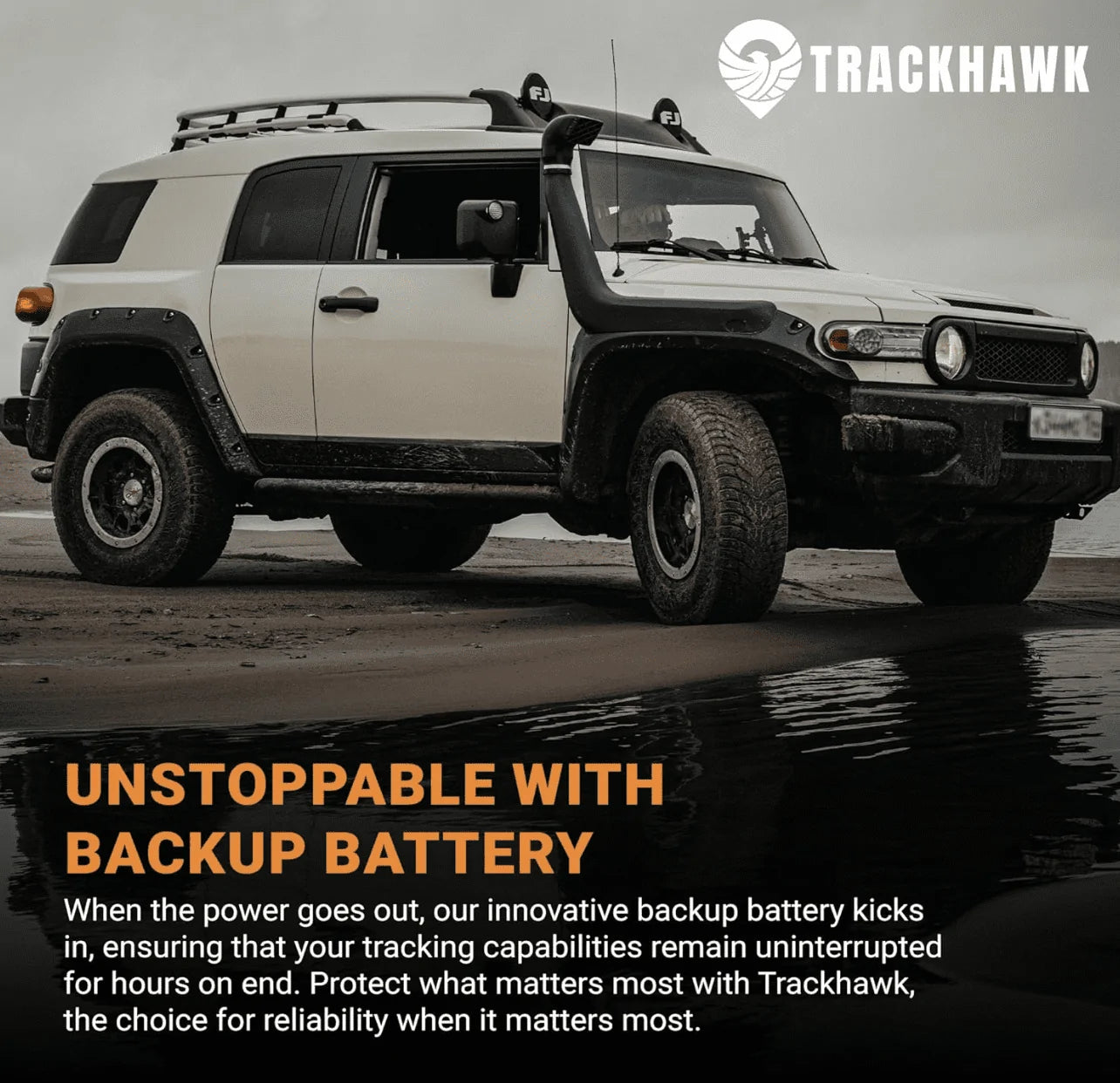 Trackhawk TH75 Waterproof GPS – Marine Grade