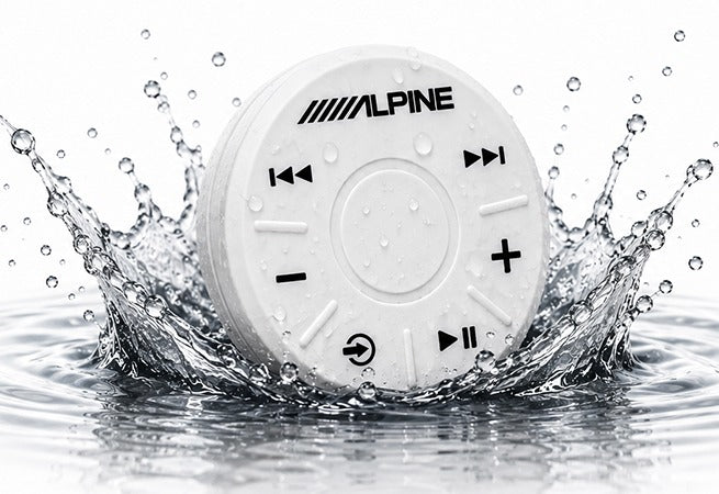 Alpine RUE-M101 Outdoor Wireless Remote Controller for Marine Head Units